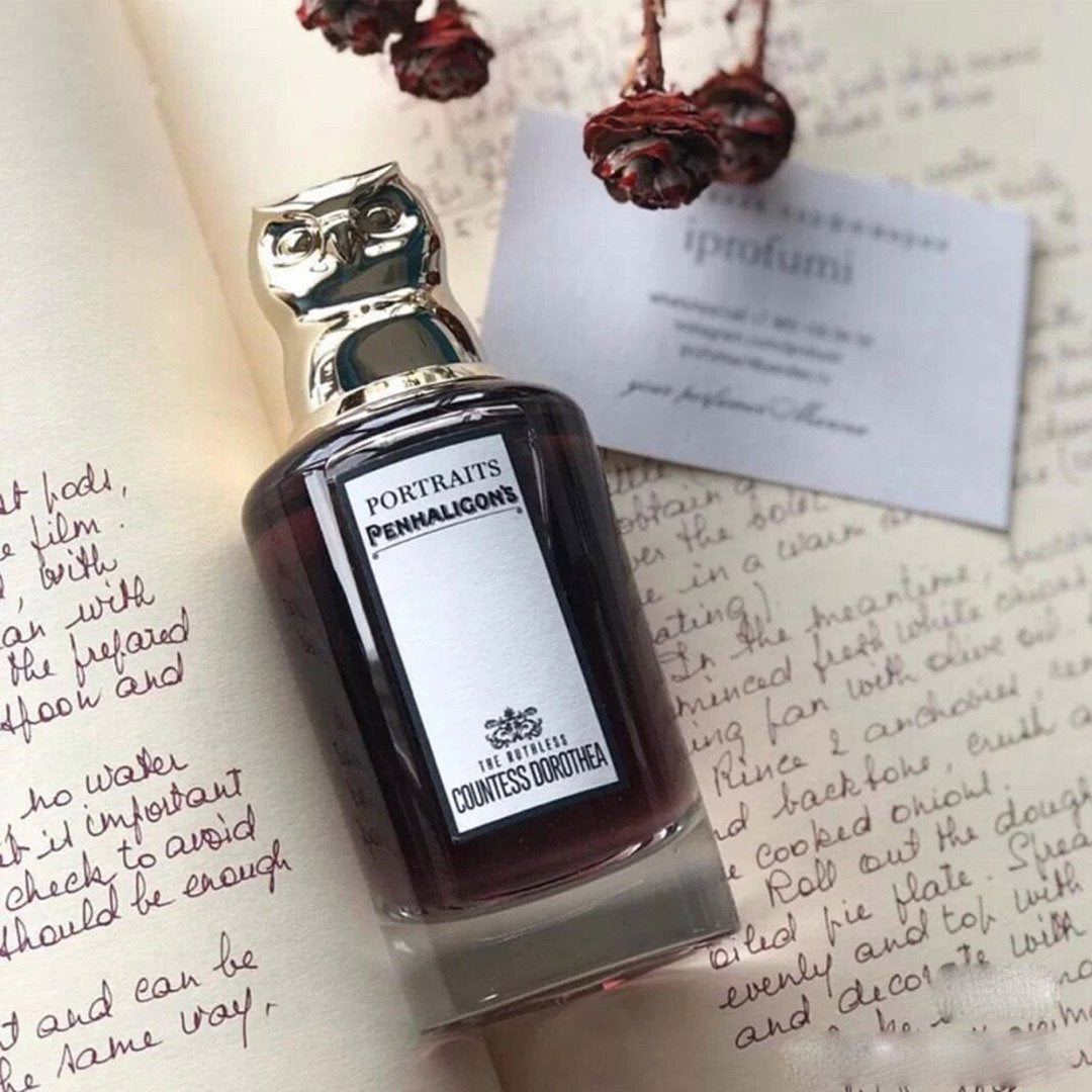 El eau de parfum de La despiadada condesa Dorothea de Penhaligon