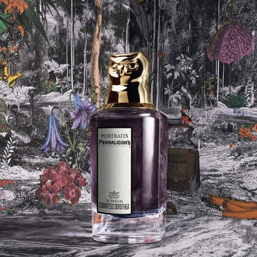 El eau de parfum de La despiadada condesa Dorothea de Penhaligon