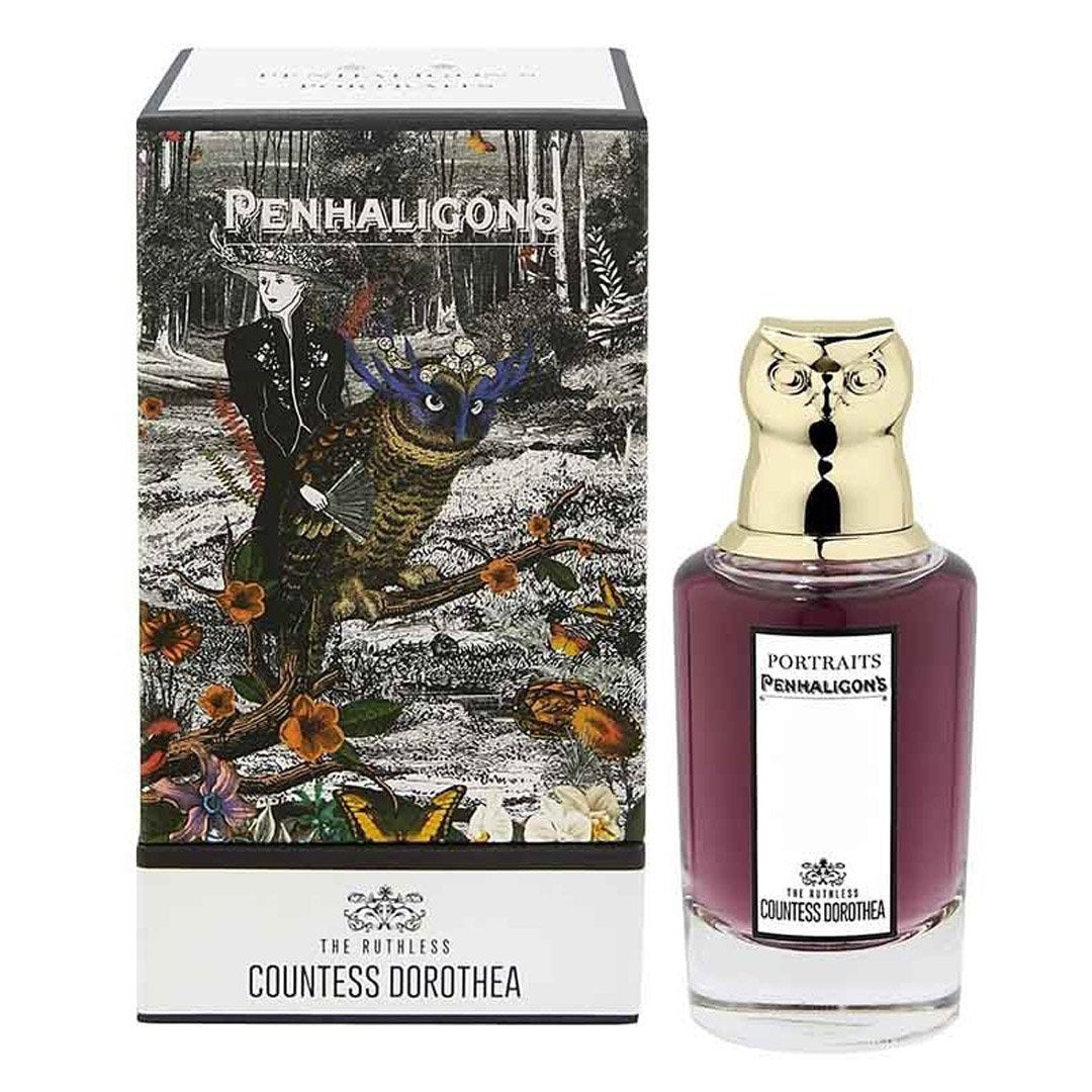 El eau de parfum de La despiadada condesa Dorothea de Penhaligon